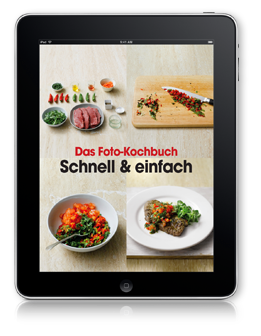 Foto-Kochbuch Cover iPad