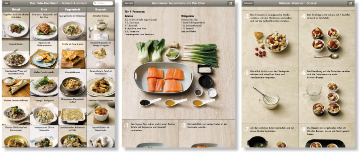 Das Foto-Kochbuch – Screenshots Screenshots